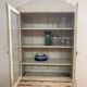 Two-body patinated buffet