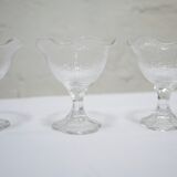 Set of 4 vintage ice cups