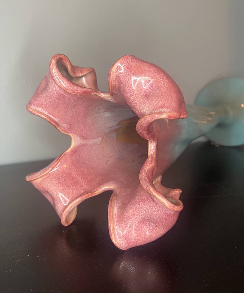 Pair of large Art Nouveau vases