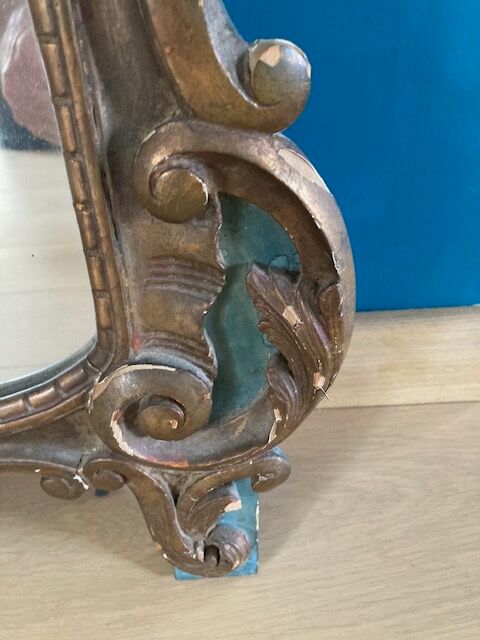 Rocaille style mirror