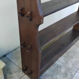 Brutalist design Scandinavian bookshelf Olavi Hänninen vintage