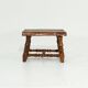 Alpine Chic Rustic Plant or Side Table 1950s