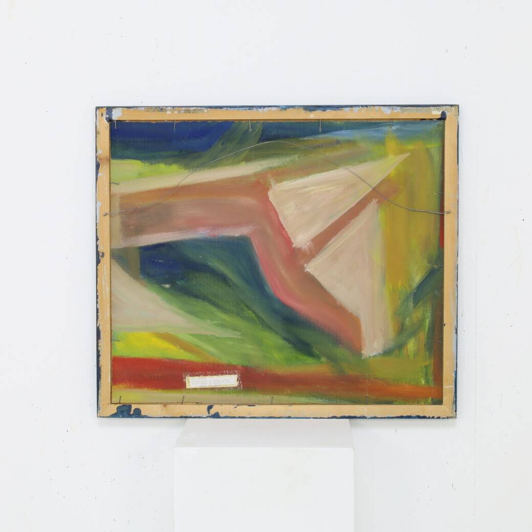 Painting by Dutch Artist Erik Koning, 1980s