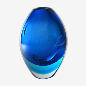 Vase 70s Murano crystal