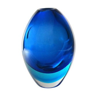 Vase 70s Murano crystal