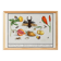 Small poster on "insects and flowers", after an old engraving by