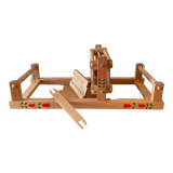 Métier à tisser enfant en bois ancien