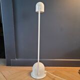 Vintage articulated desk lamp in white lacquer