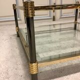 Glass coffee table