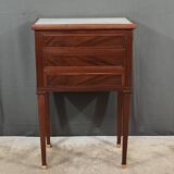 Small Mahogany Chest of Drawers, Louis XVI Style – Part 2 of the 19th Century