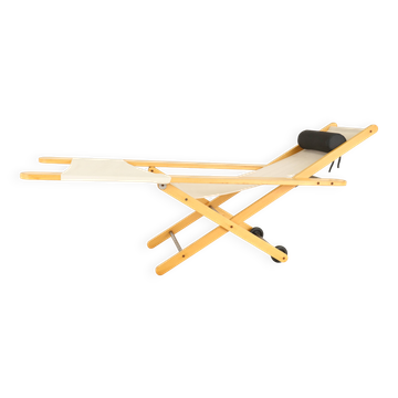 Prototype unique de chaise longue d'extérieur, probablement B&B Italia, Italie, années 1980