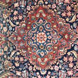 Tapis ancien kashan persan  136x201 cm