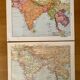 Reserved Mona - Set of 2 illustrated plates on 20th century India
