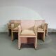 Set (6) by Mario Bellini 401 Break chairs for Cassina, 1990s