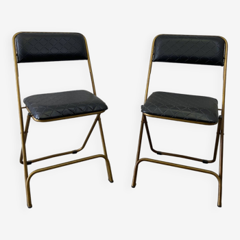 Paire de chaises Lafuma vintage