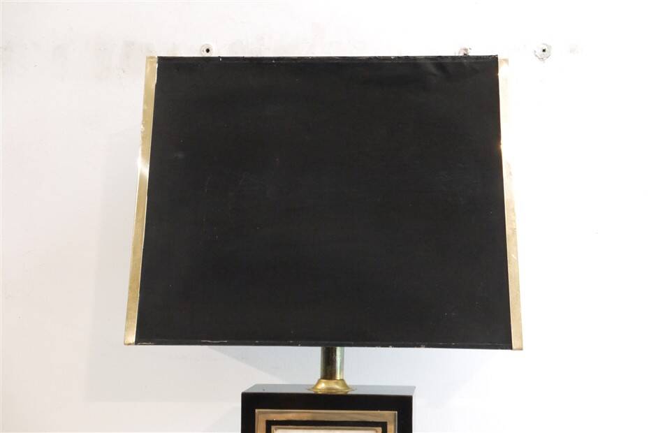 Lampe en laque et nacre 1970