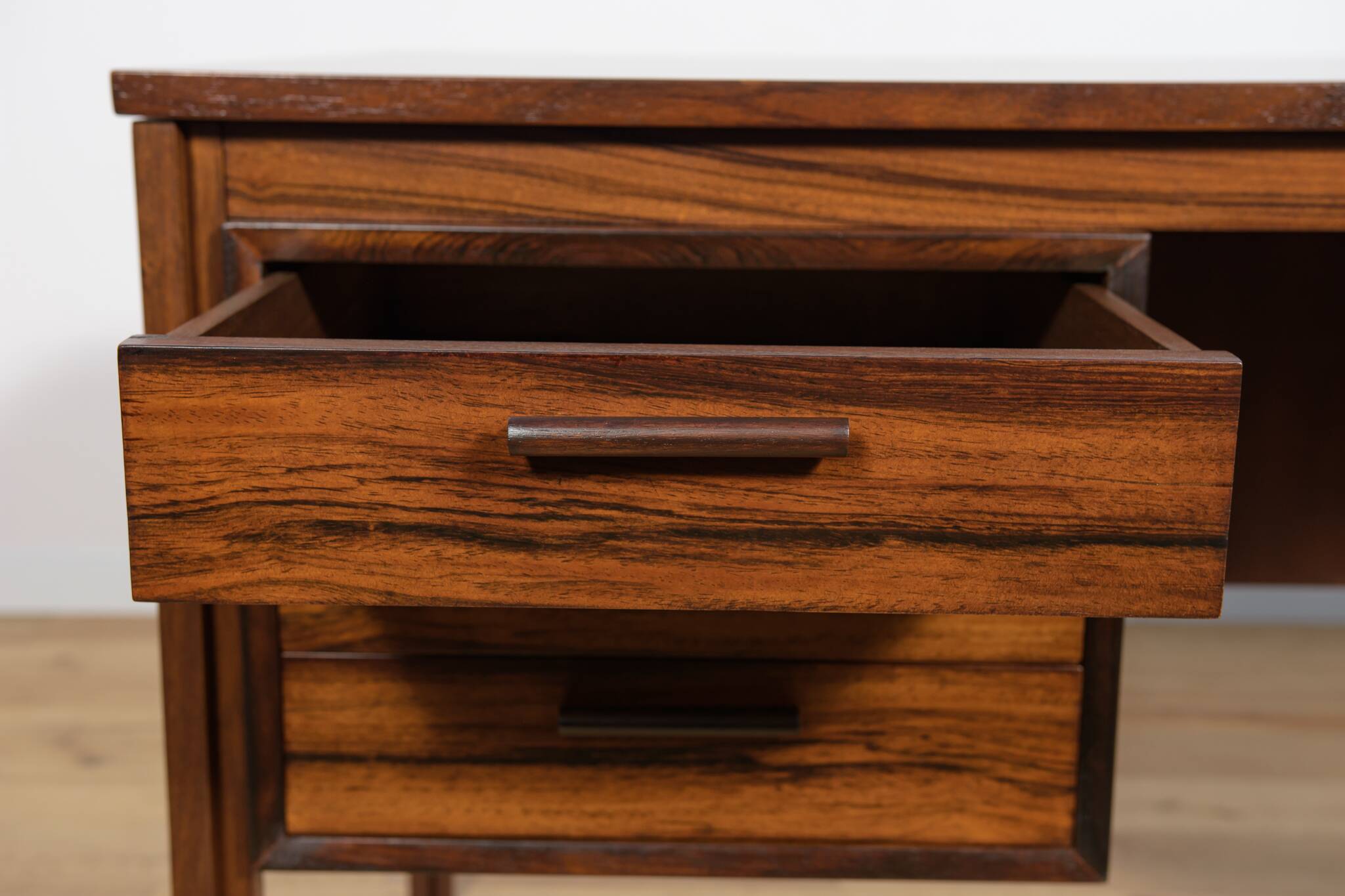 Mid-Century Freestanding Rosewood Desk, 1960s