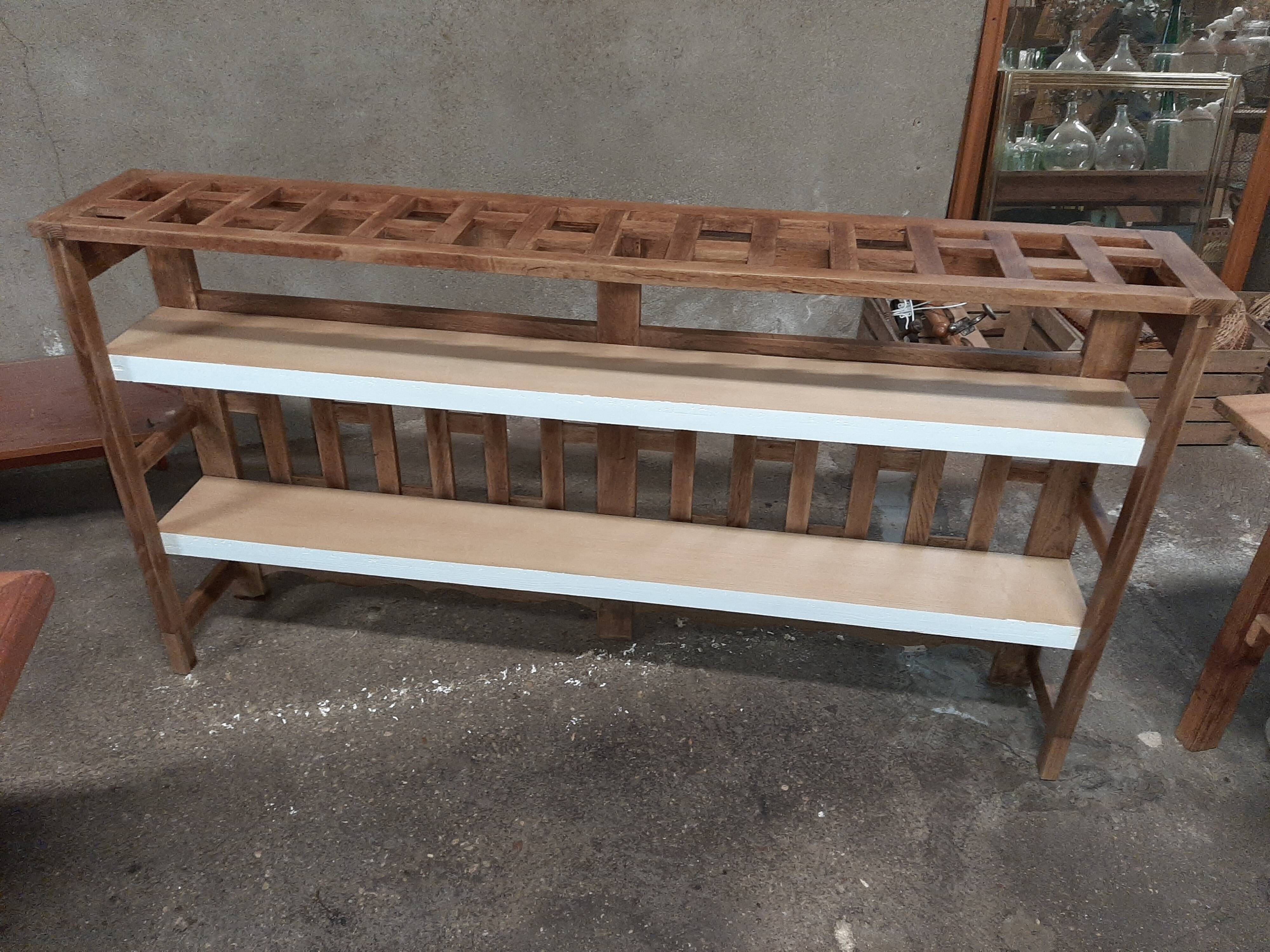 Solid oak shelf