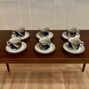 Set of 12 pieces of Scandinavian design from the 1960s.