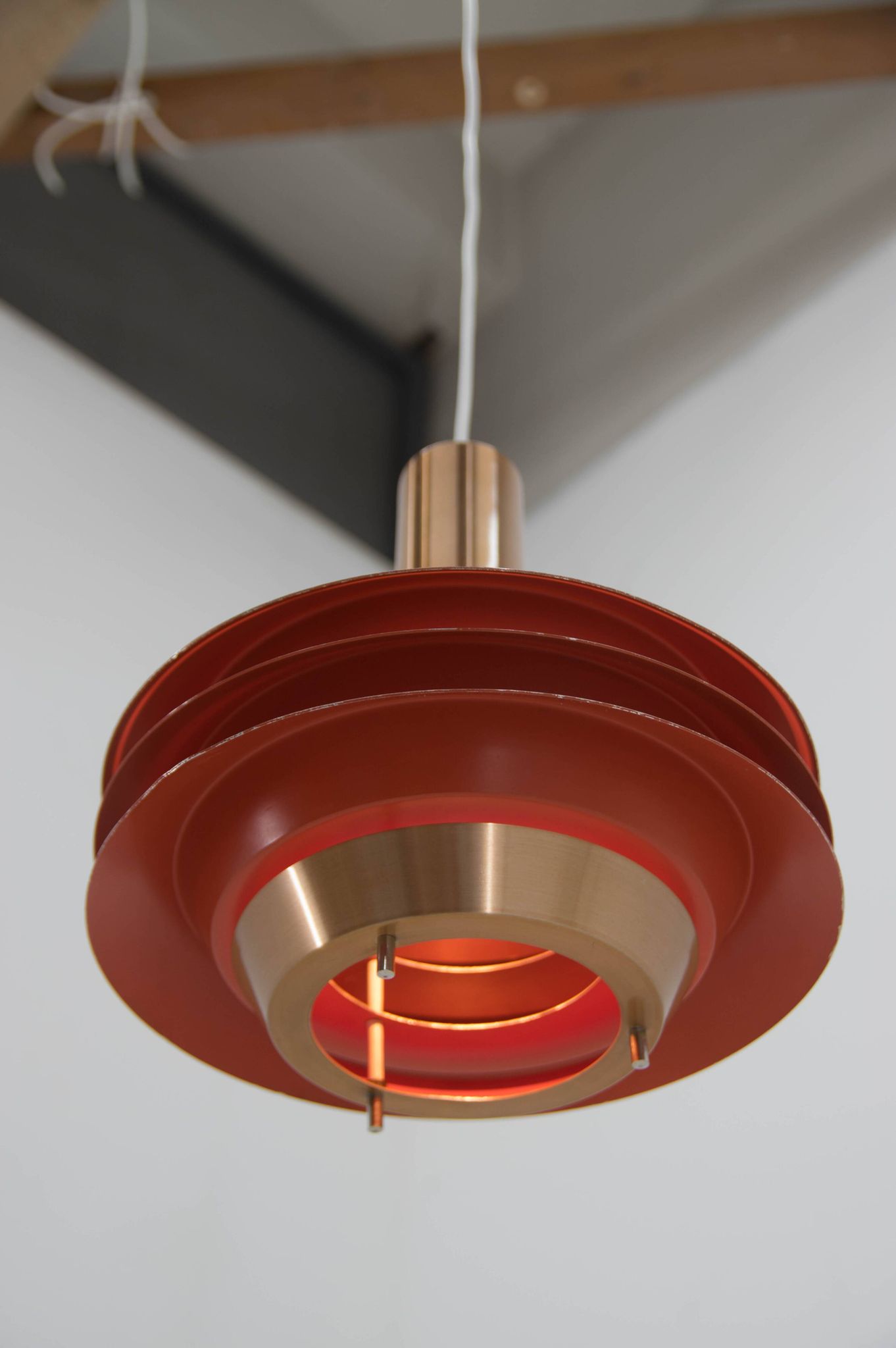 Danish Mid-Century Pendant, 1970s