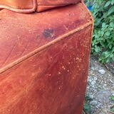 Pair of vintage club armchairs