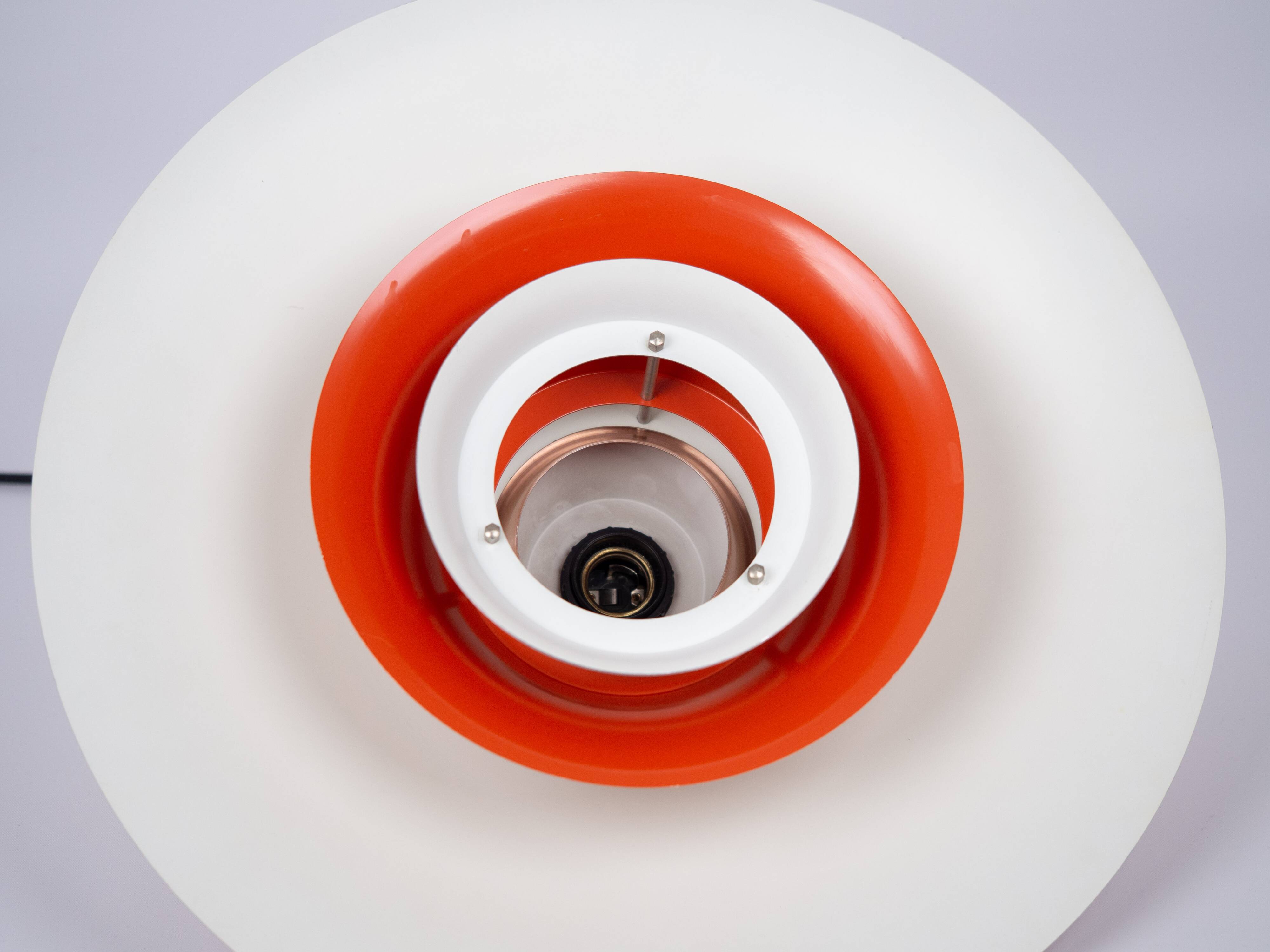 Suspension vintage danoise Lyskaer par Bent Nordsted, années 1980