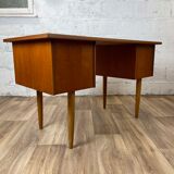 Vintage Scandinavian teak desk, 60s