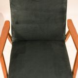 Green Velvet armchair