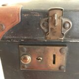 Old cardboard suitcase