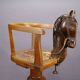 Chaise de barbier antique pour enfants, Allemagne vers 1920.