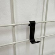 Vintage wire metal wall coat rack , 1960s
