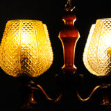 Polam chandelier with chalyxes