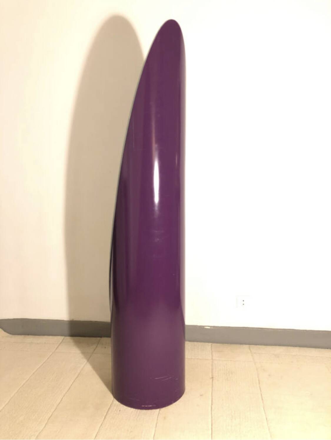 Purple lipstick mirror