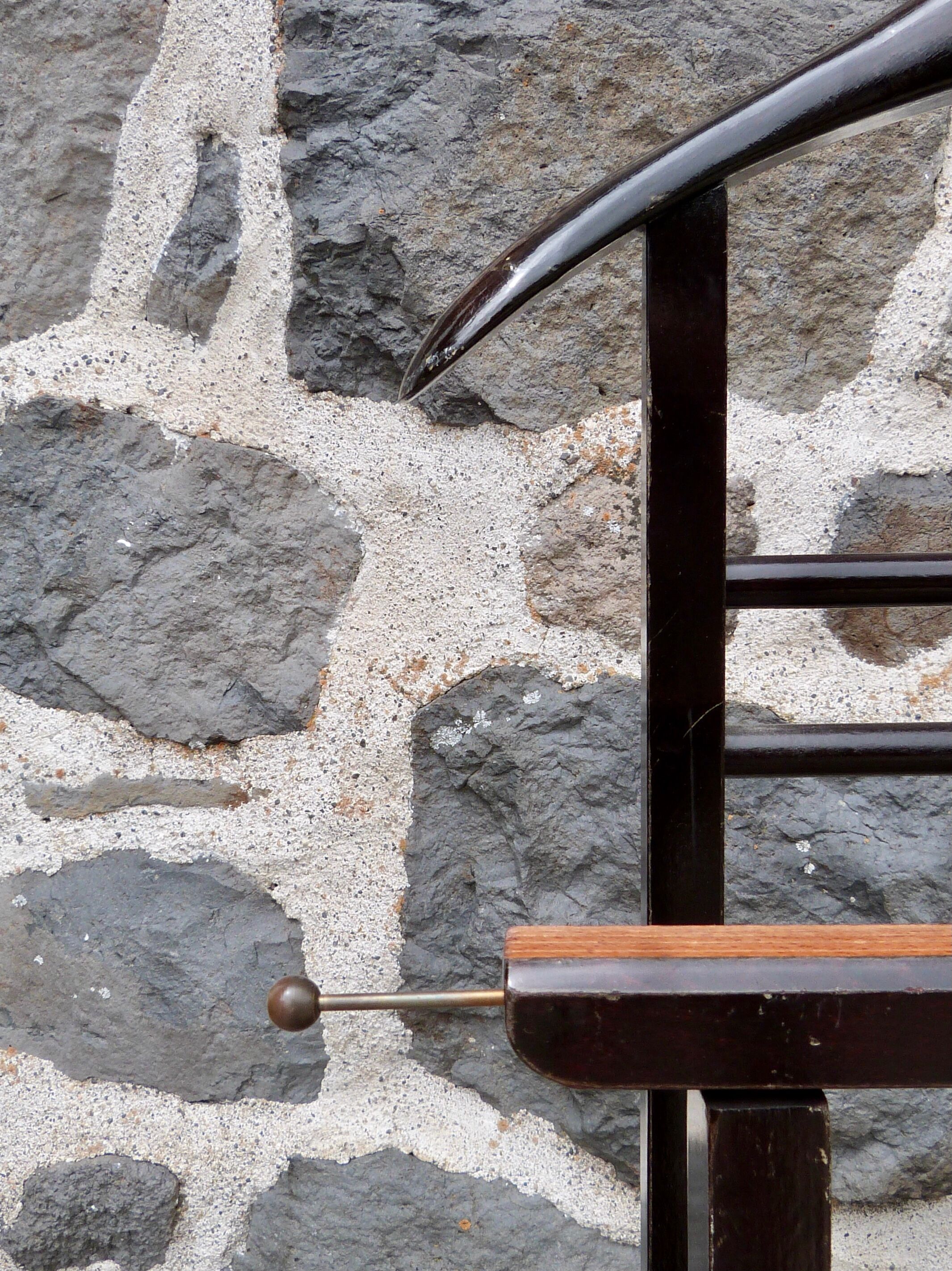 Italian design wheeled valet