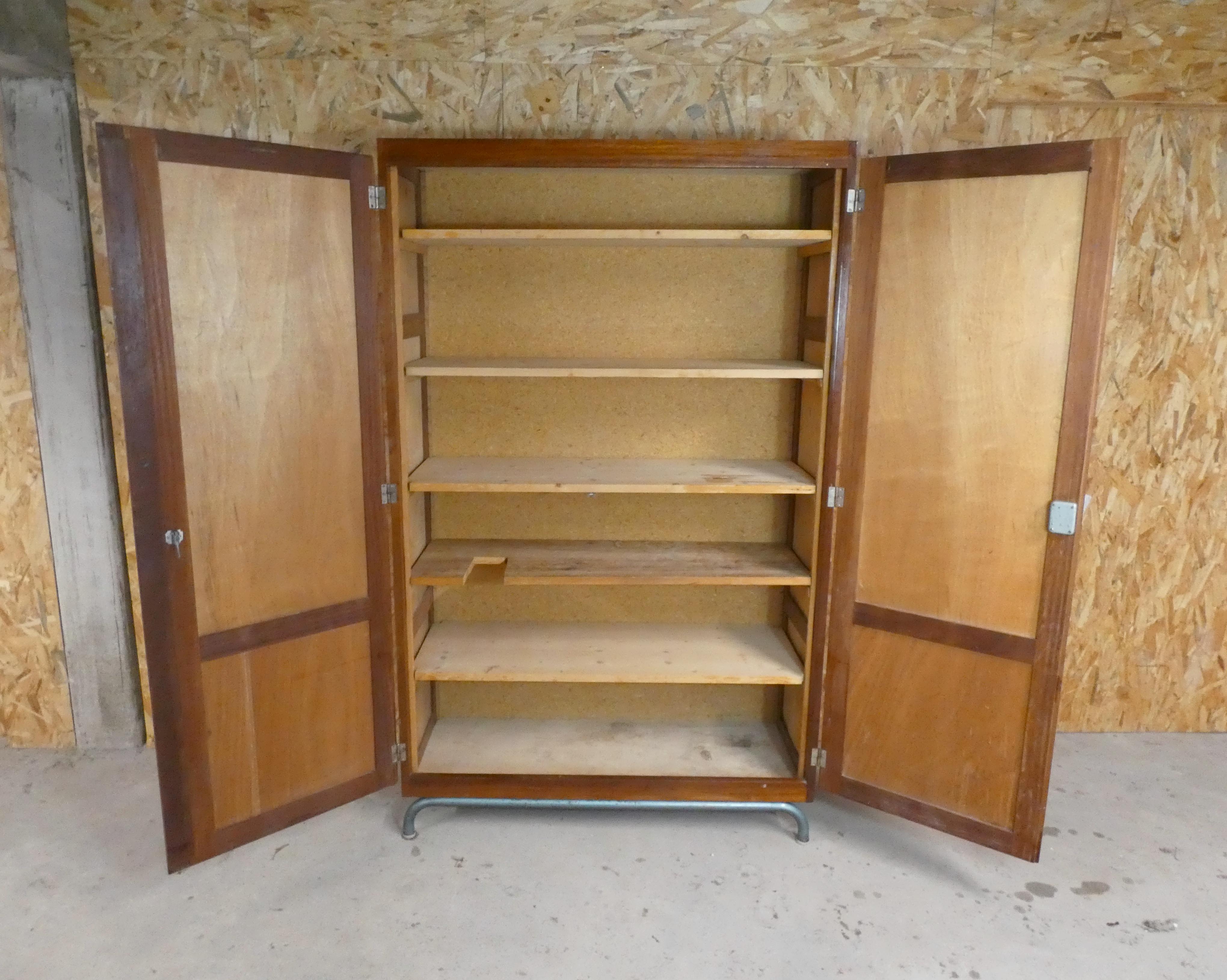 Old classroom cabinet