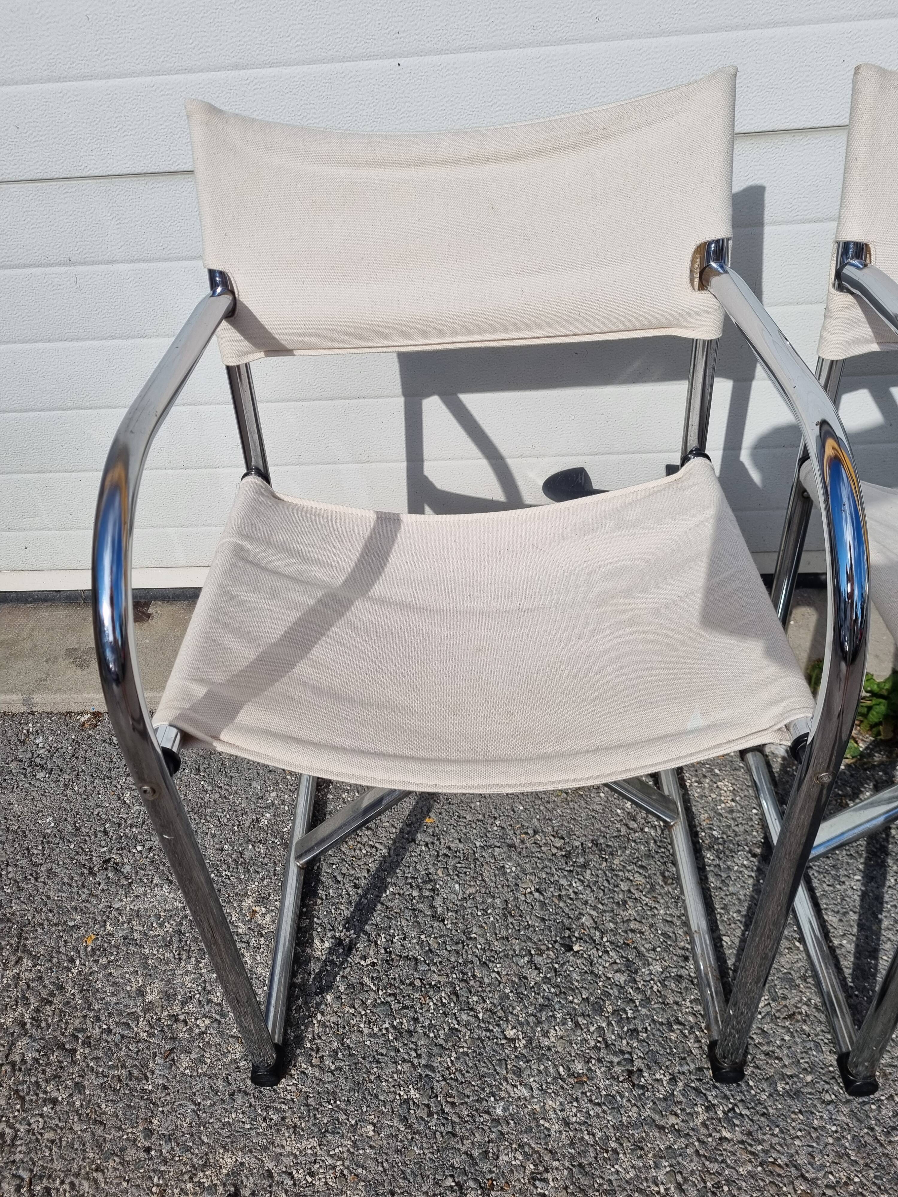 Screenwriter armchairs by Börge Lindau & Bo Lindekrantz, circa 1960