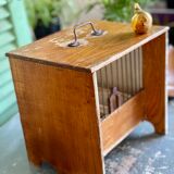 Wooden and steel bird cage