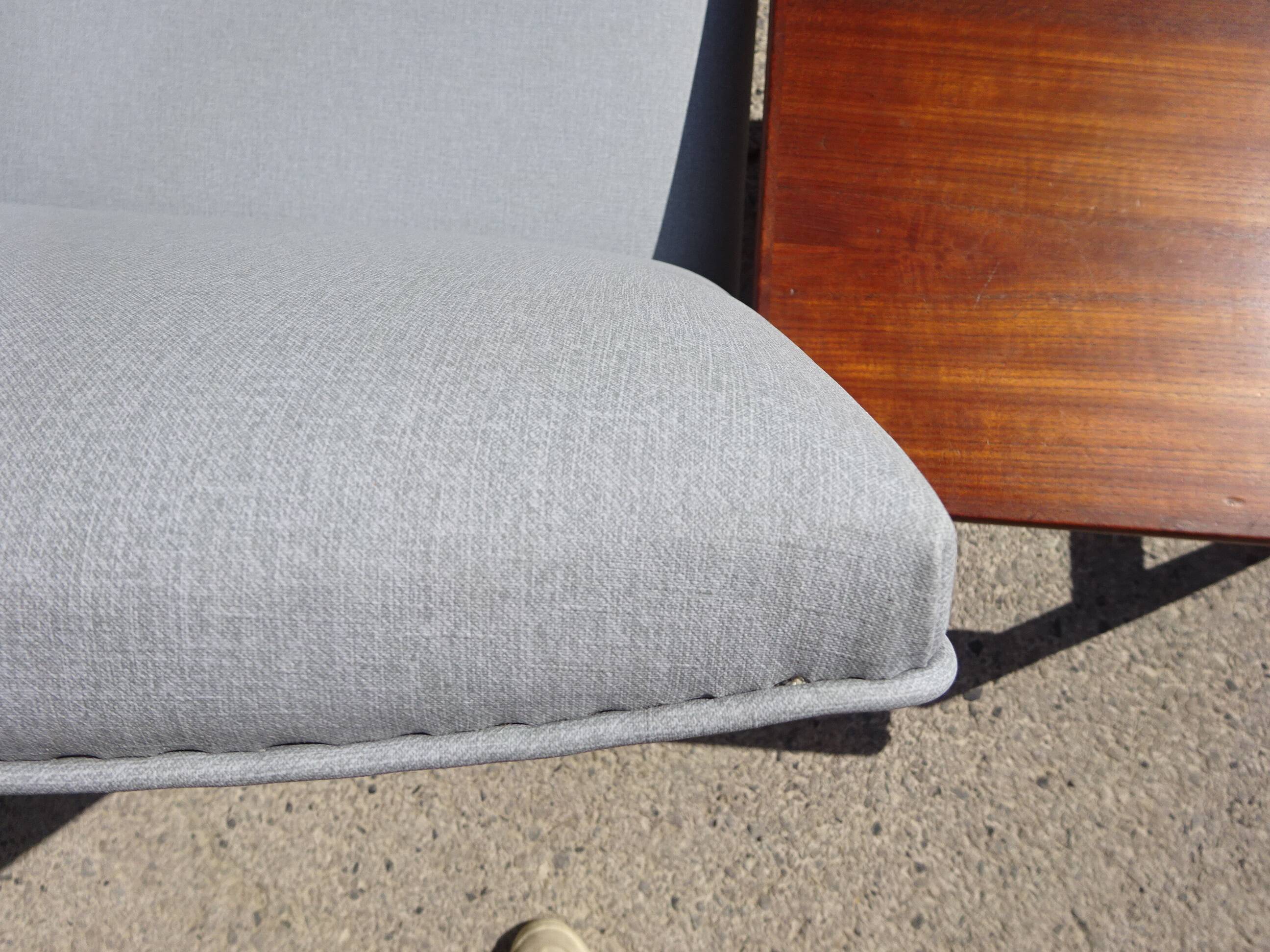 Modular 3-seater sofa + a teak coffee table by Karl SØrlie & SØnner