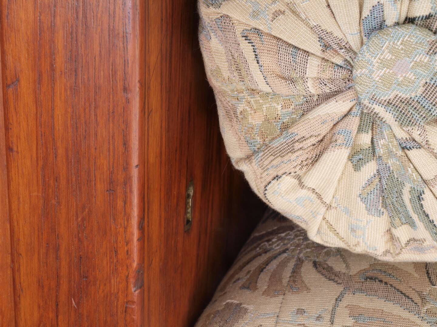 Vintage Oak Sofa / Couch, Antique Empire Danish Craftmanship 1880-1910s