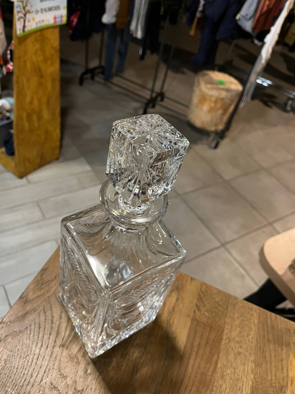 Crystal carafe from Lorraine