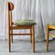 Suite de 6 chaises années 60