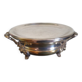 Orfèvrerie Christofle - Dish warmer in silver-plated metal, Louis XV style