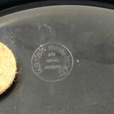 Sergio Asti, mod.4635 black ashtray / catchall, Kartell Italy 1967