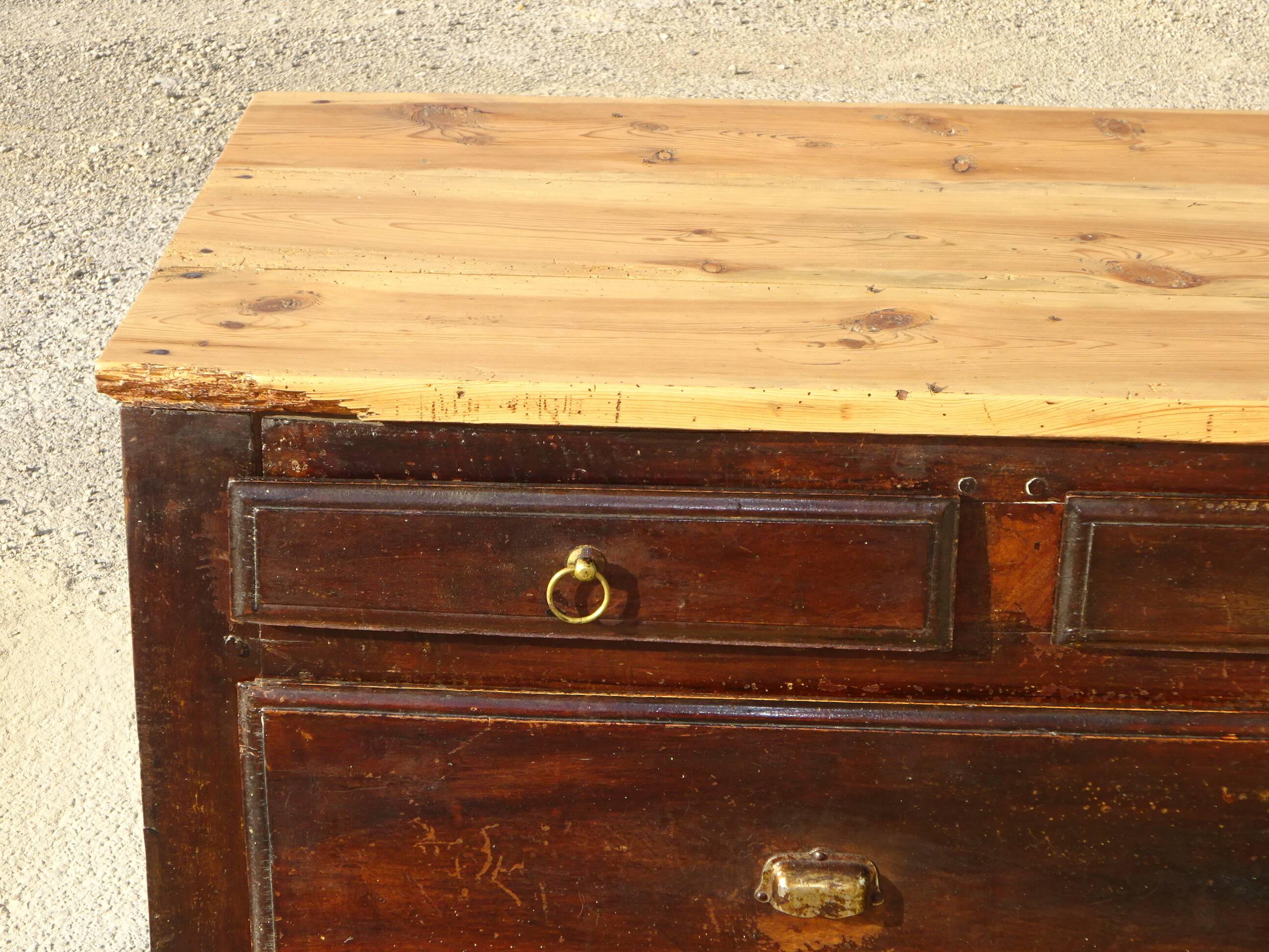 Ancien meuble de métiers, pantalonnière