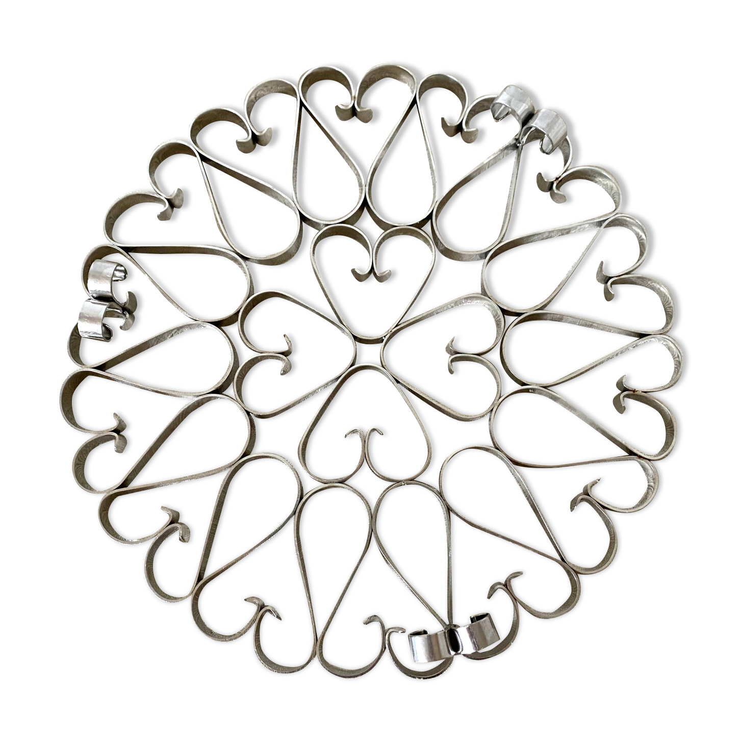 Vintage silver metal trifle
