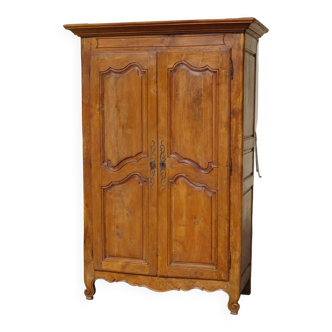 Old 19th century wardrobe, restored