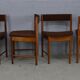 Table rondes et chaises en teck par Mcintosh