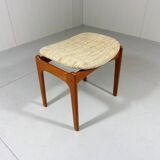 Modèle de tabouret en teck vintage 49 par Erik Buch pour O.D.Mobler A-S, Danemark