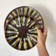 Vintage round dishes from the Saint Jean de Bretagne earthenware factory