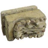 Console française ancienne en pierre reconstituée